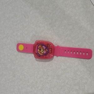 Vtech PAW PATROL SKYE LEARNING WATCH in PINK, Girls/Boys Ages 3-6 (NWOT or Box).